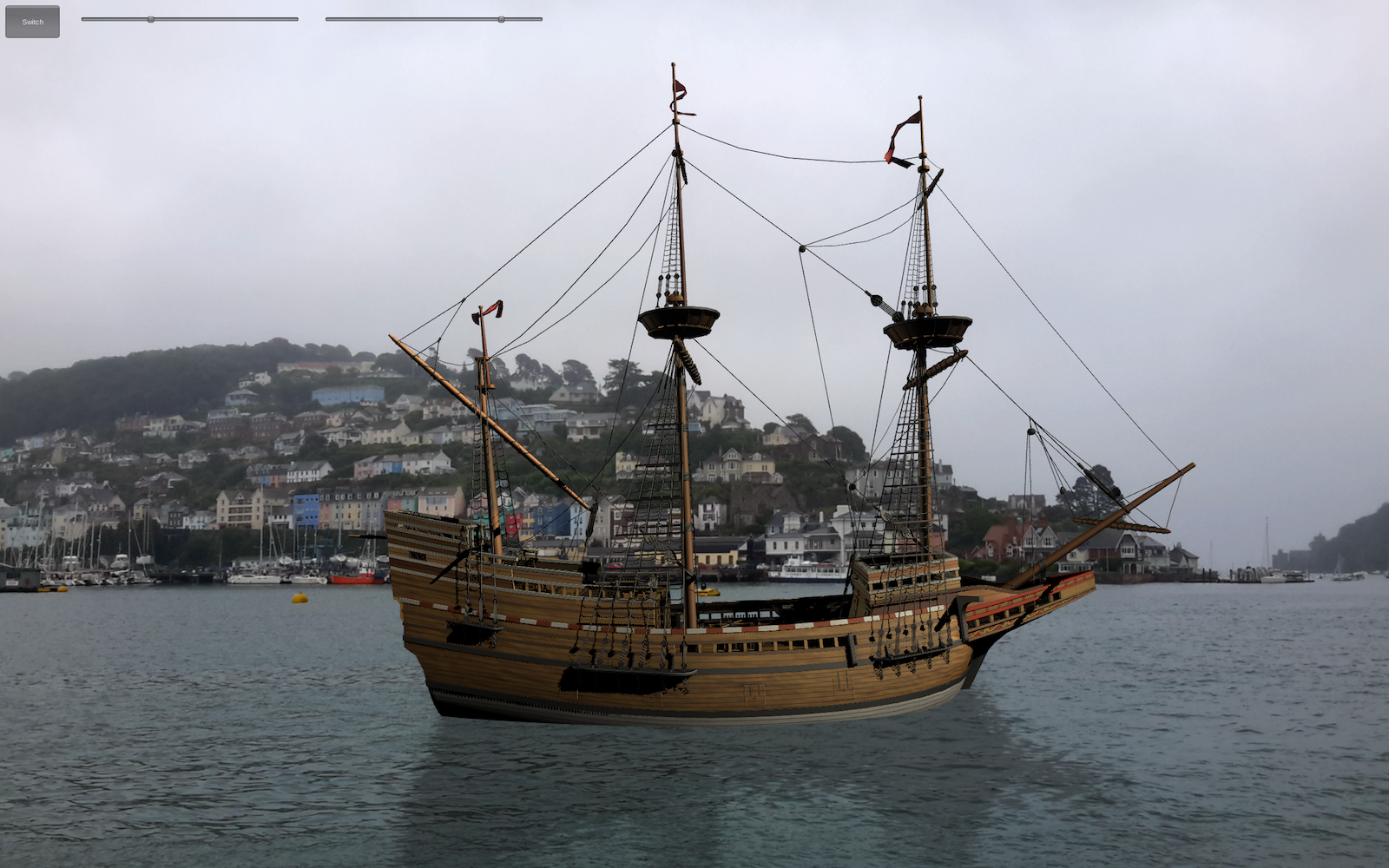 augmented reality mayflower ship dartmouth